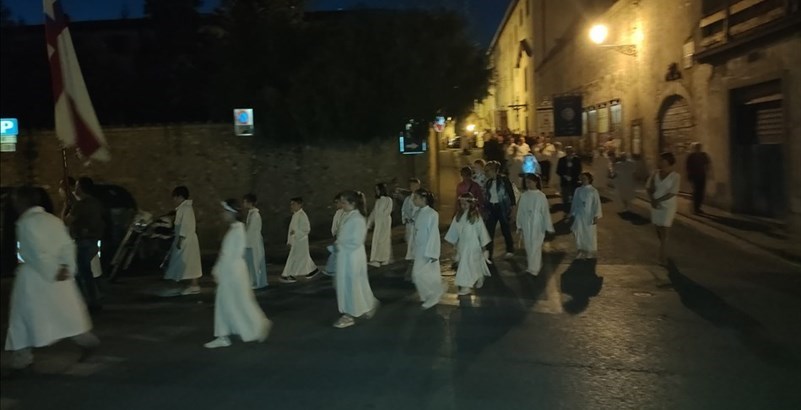La processione