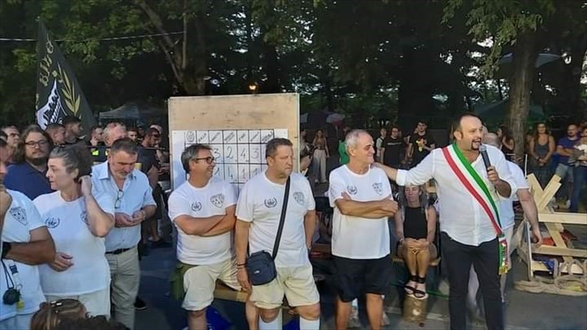 Il palio e la serata