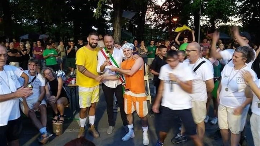 Il palio e la serata