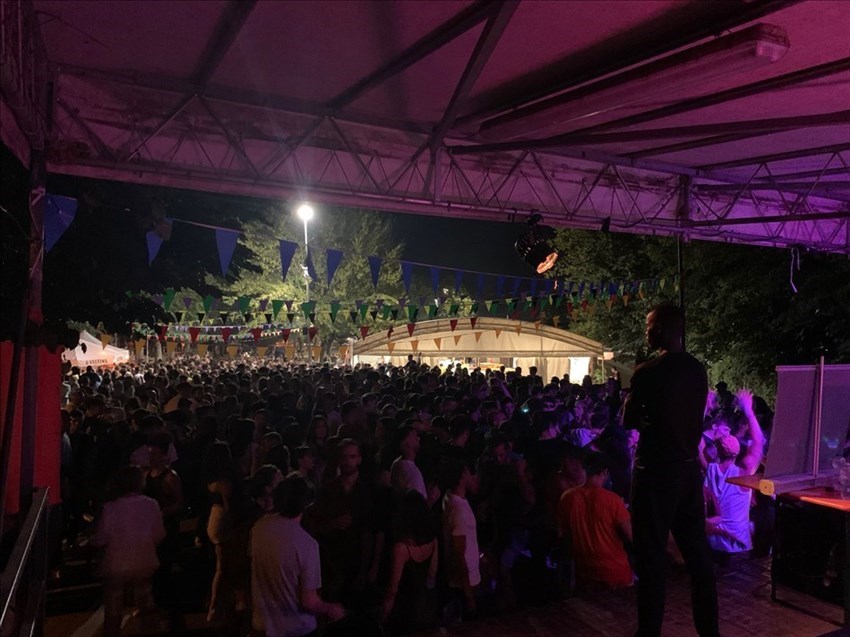 Il palio e la serata