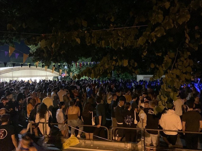 Il palio e la serata