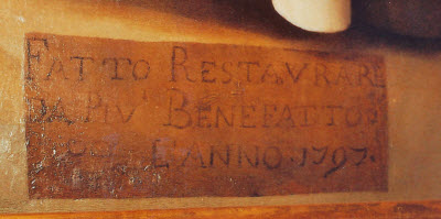 Restaurata la tavola del Bachiacca nella Pieve di Borgo