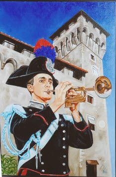La mostra artistica sull'Arma dei Carabinieri nel Mugello