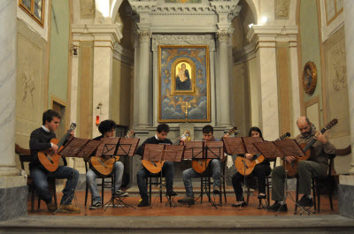 Successo del concerto di chitarre in Sant'Omobono