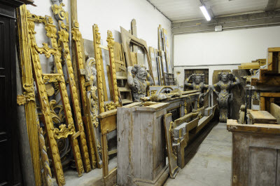 Visita nei laboratori di restauro dell'Organo Stefanini 1696