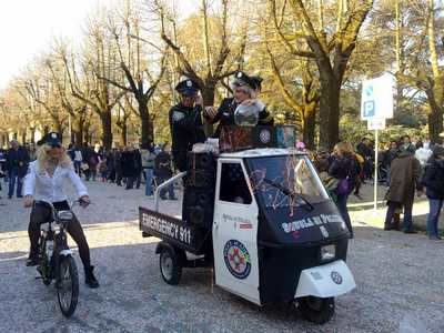 Borgo. Finalmente si sfila; le foto del carnevale