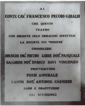 Borgo, una storia di casa nostra. La storia del teatro cinema Giotto