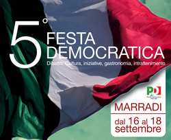 Borgo San Lorenzo: conto alla rovescia, inizia la Festa Democratica