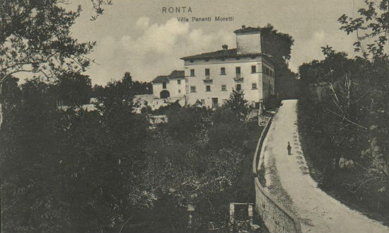 Ronta. La storia e le vicende di Villa Pananti