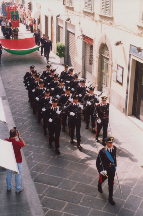 Alla Compagnia dei carabinieri di Borgo San Lorenzo encomio solenne
