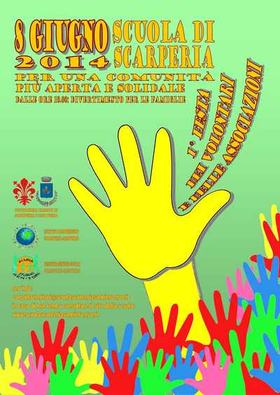 Scarperia. Festa del volontariato a scuola. Info e programma...