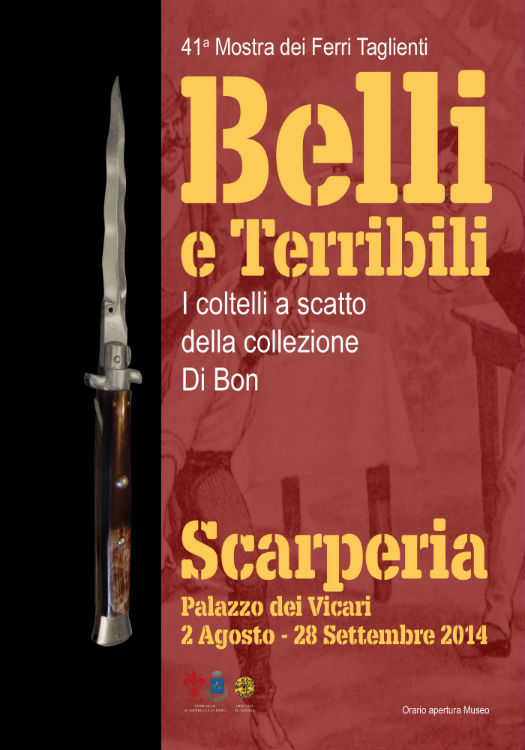 Scarperia. “Belli e terribili. I coltelli a scatto della collezione Di Bon”