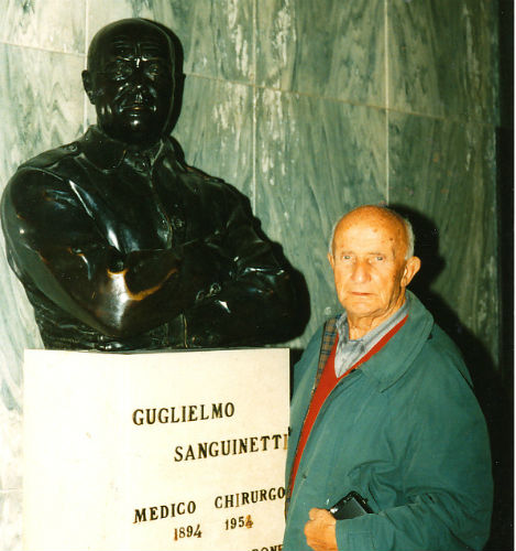 Il Dott. Sanguinetti  e la casa sollievo della sofferenza