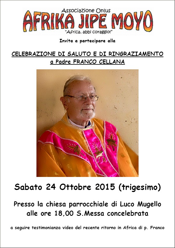 Ricordo di Padre Franco Cellana