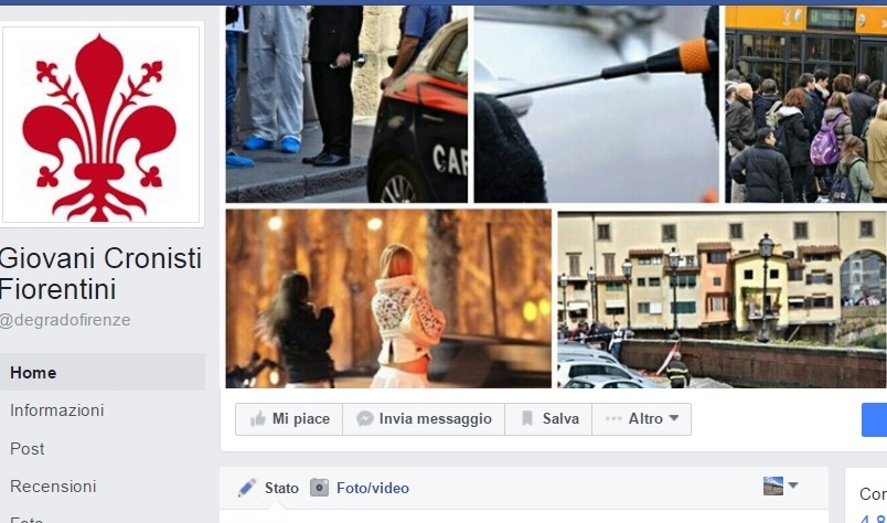 Facebook. Due mugellani e una pagina contro il degrado