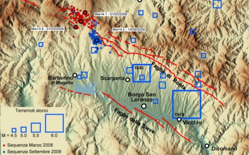 Terremoto, le faglie attive in Mugello. Un'analisi approfondita