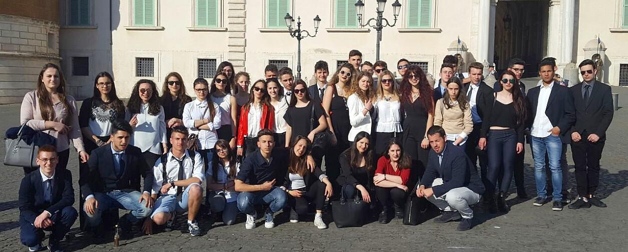 Giotto Ulivi. 5G, 5H e 4H in visita ai Palazzi della Politica. Cronaca della gita a Roma