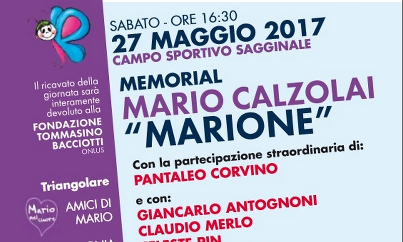 Sabato 27 il memorial Mario Calzolai. Info e programma
