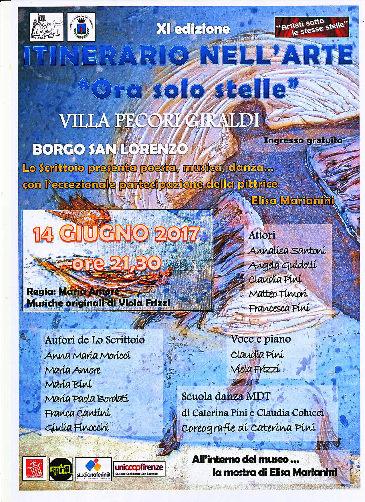 L’11esima edizione di itinerario nell’arte a Villa Pecori Giraldi