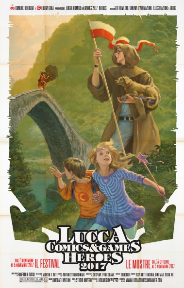 Lucca Comics & Games 2017 Poster