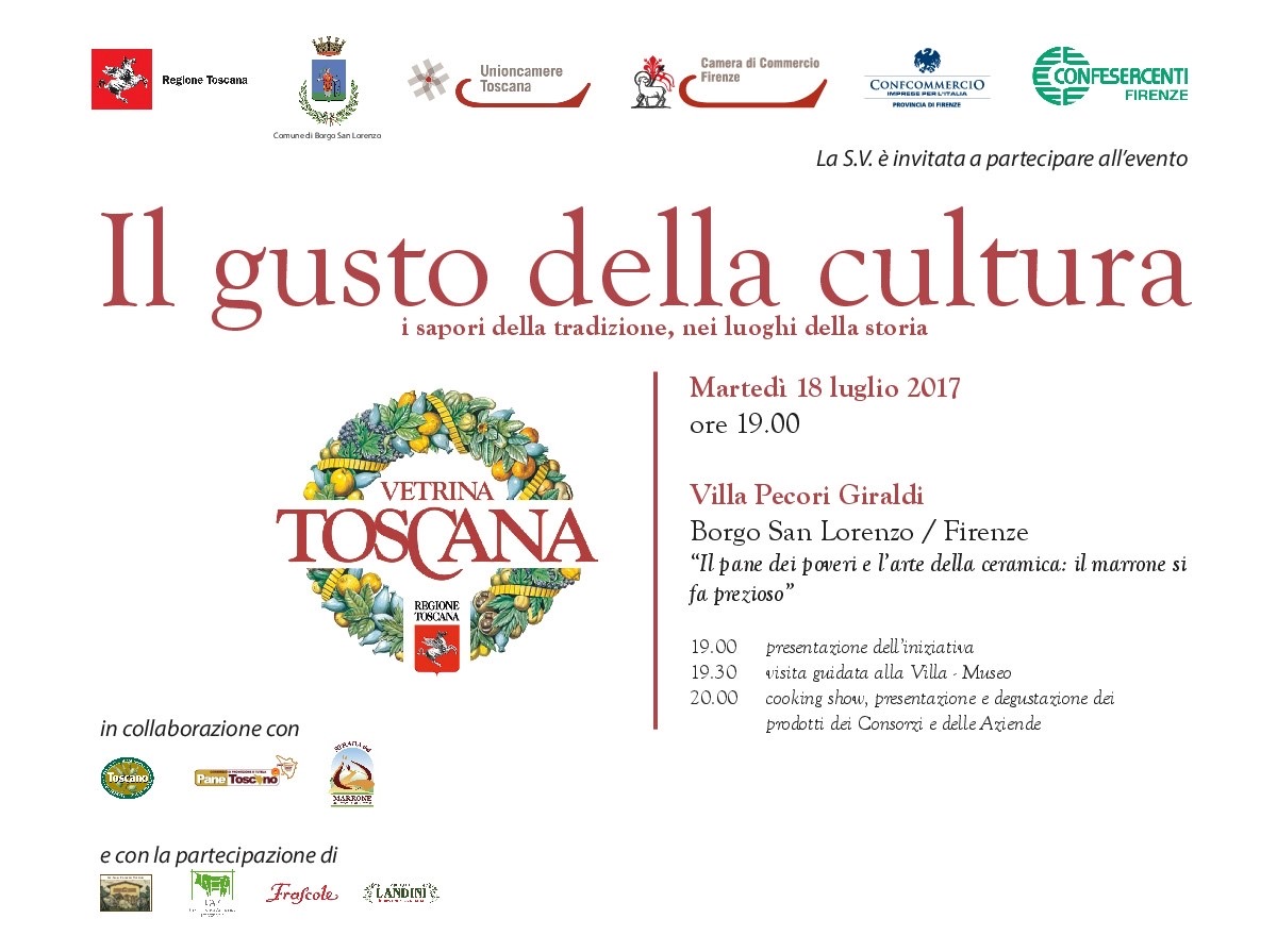 Il gusto della cultura. Mugello protagonista del progetto di Vetrina Toscana