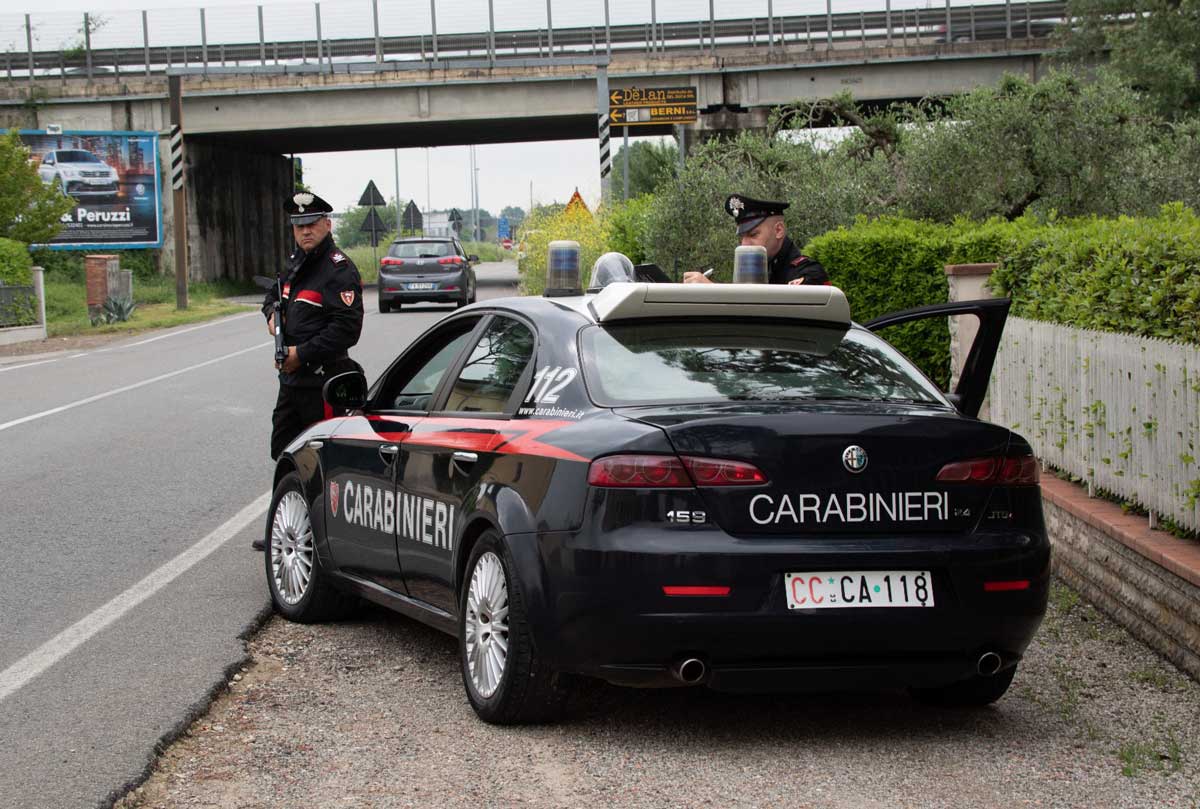 Controlli dei Carabinieri. Fermato 30enne condannato nel 2012