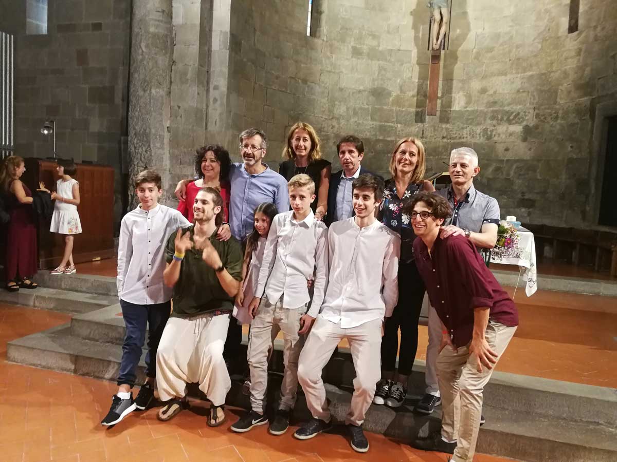 Elena, Paolo e Laura. 25 anni di nozze per (tutti) i tre fratelli Vivoli