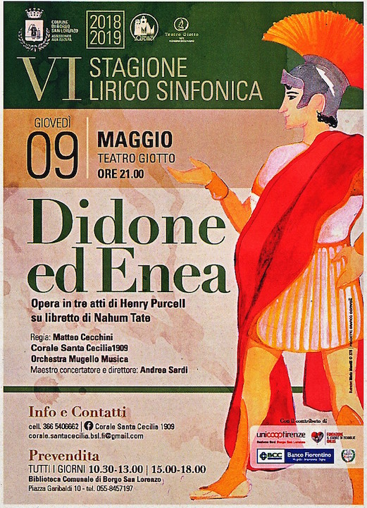 Didone ed Enea al Teatro Giotto di Borgo