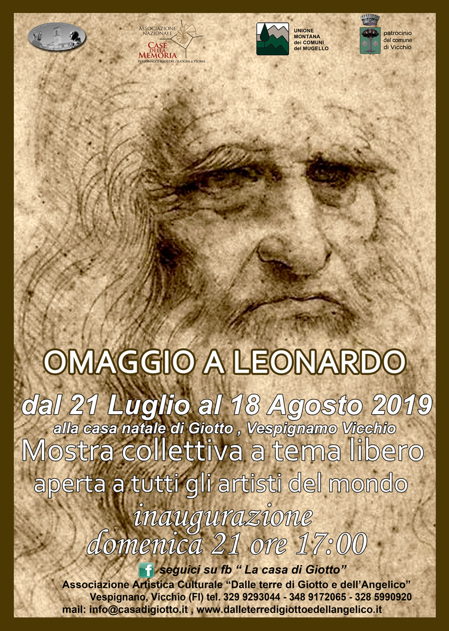 Omaggio a Leonardo alla Casa Di Giotto
