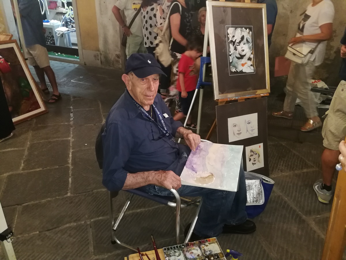 Arte in strada a Borgo, con i pittori mugellani