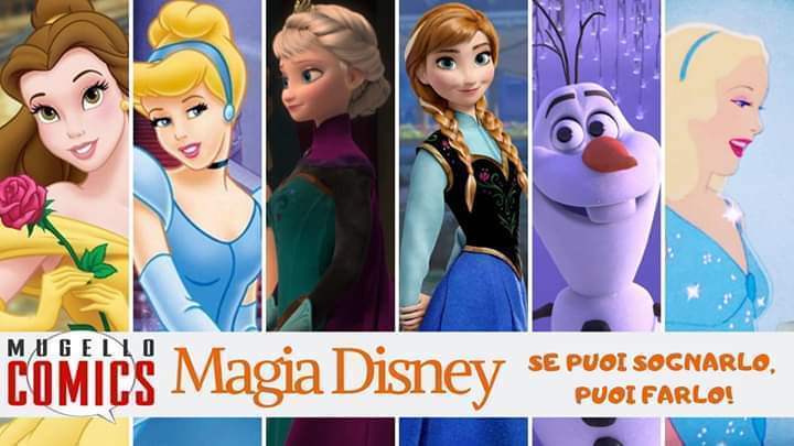 Al Mugello Comics arriva la Disney: Una domenica pomeriggio con le magiche principesse