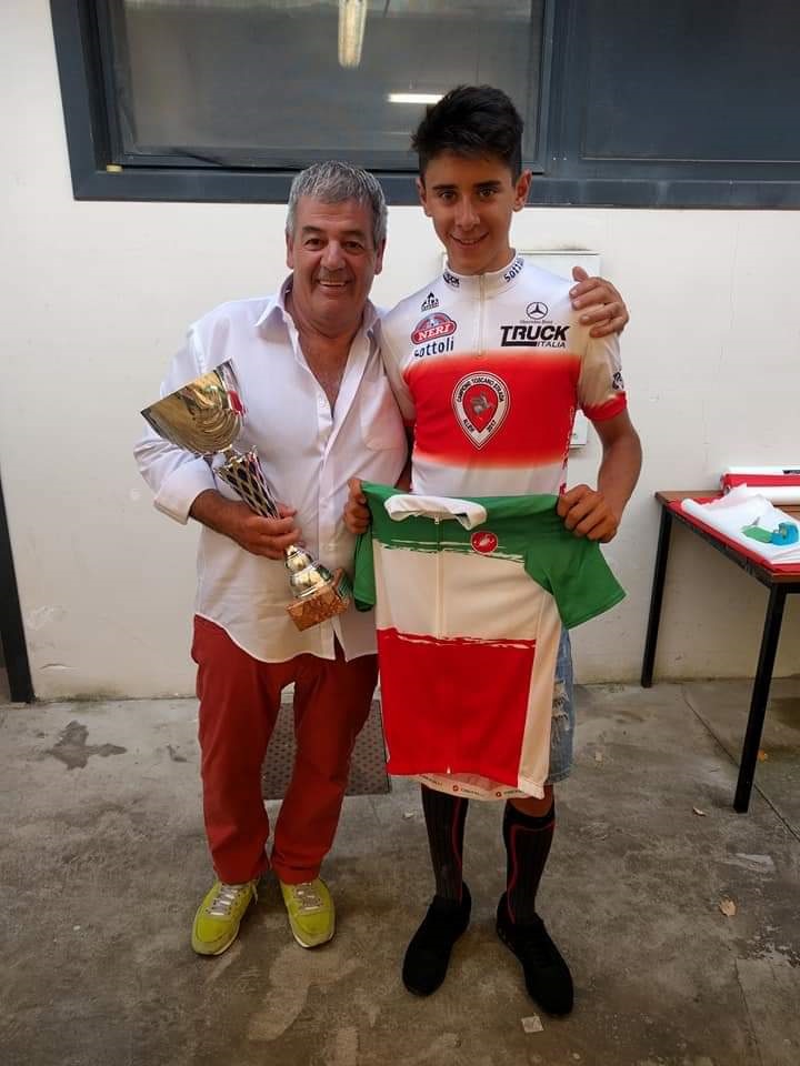 Antonio Tiberi Campione del mondo Crono Juniores. Due anni fa vinse a Borgo, le foto