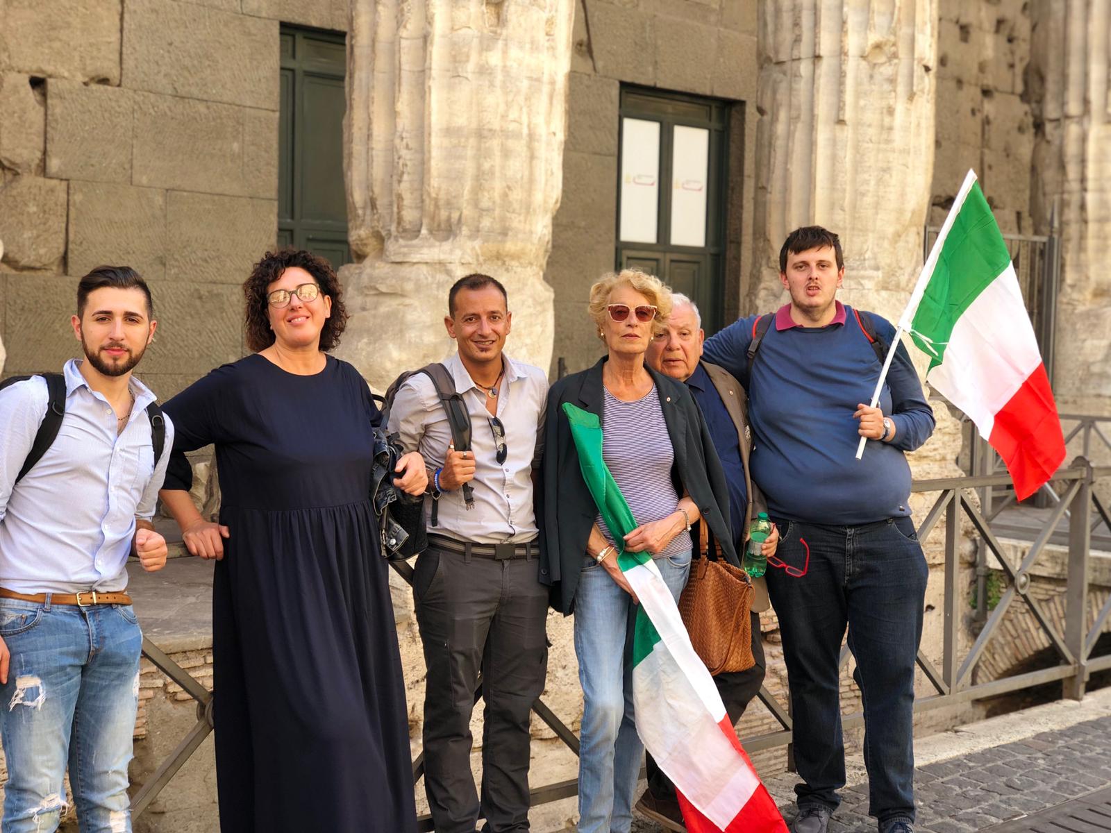 Anche il Mugello a Roma, contro il Governo Pd - Cinque Stelle. Foto del Giorno