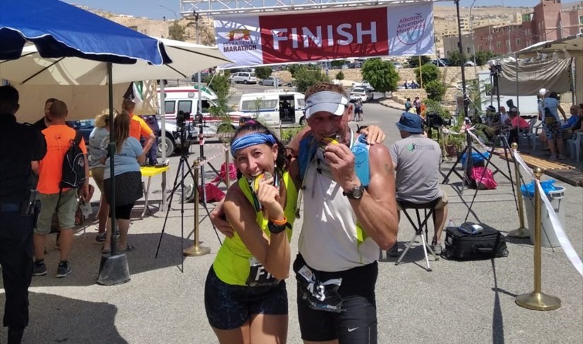 Nicola e Laura alla Petra Desert Marathon. La gara estrema che lascia il segno