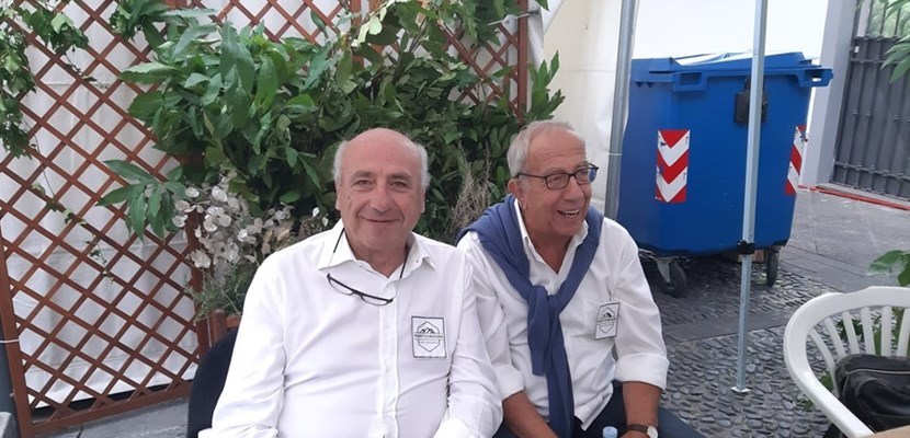 Da sinistra Cleto Zanetti e Luigi Trespoli