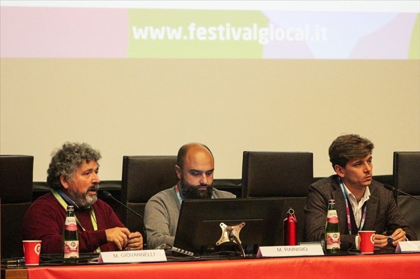 da sx: Marco Giovannelli (Presidente ANSO), Matteo Rainisio (Vice Presidente ANSO) e Riccardo Terzi (Google News Initiative)