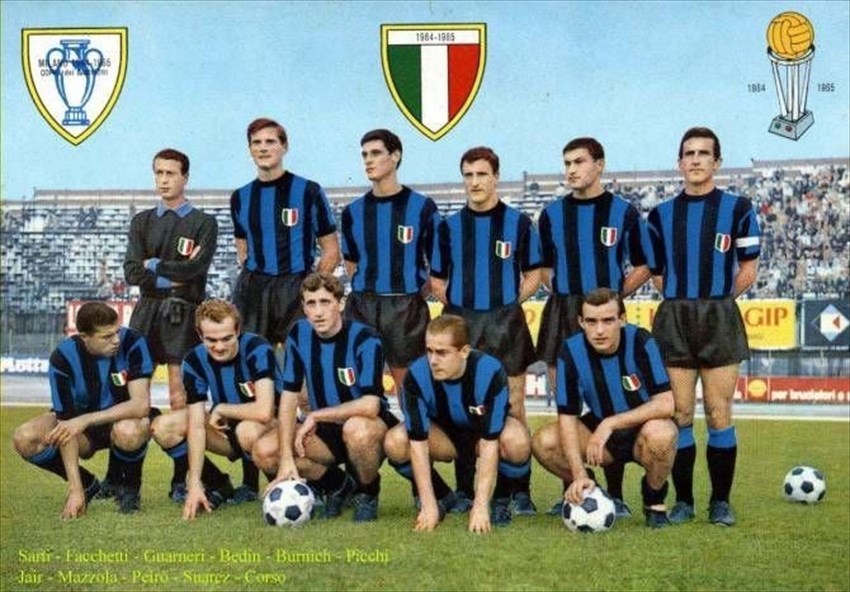 La squadre dell’Inter che perse a Foggia 3 a 2 ma vinse il campionato