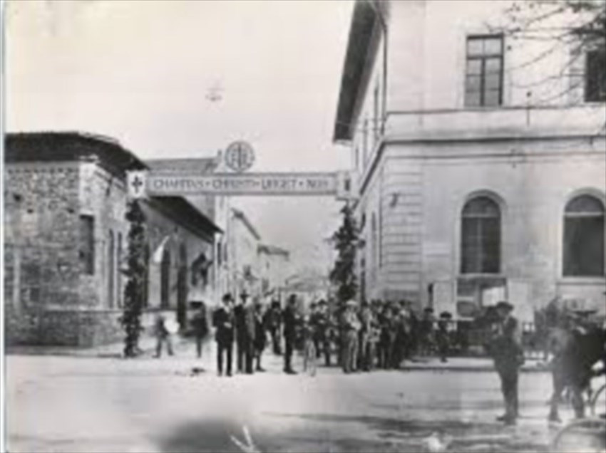 L’inaugurazione nel 1929 della prima ambulanza della Misericordia di Borgo San Lorenzo
