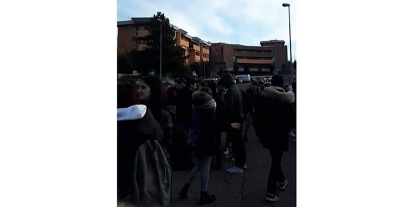 Protesta studenti dell'Istituto Balducci di Pontassieve