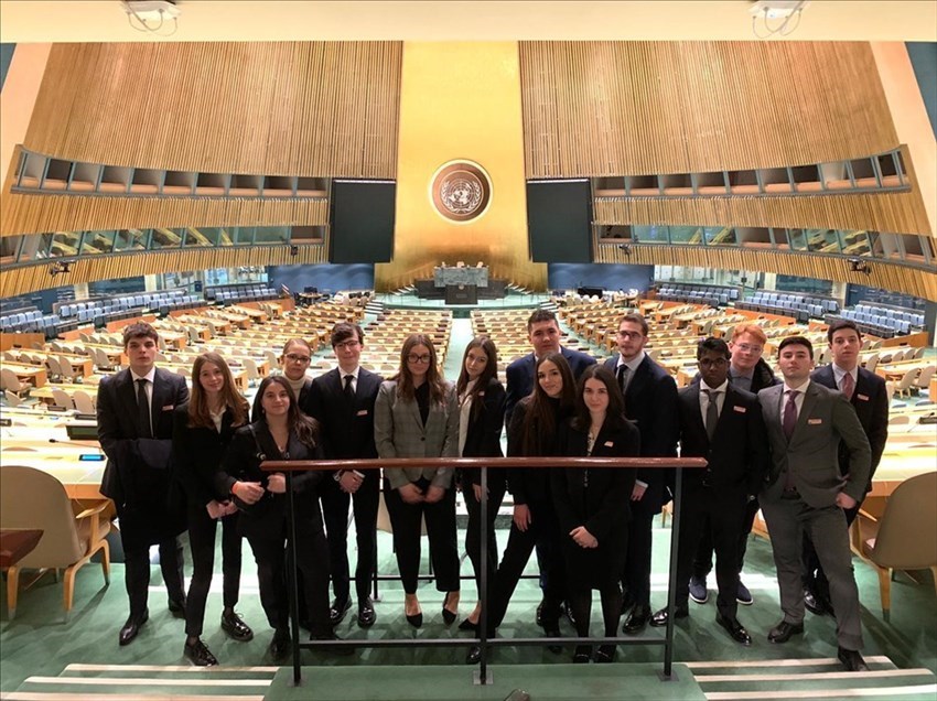 Gli studenti alle Nazioni Unite