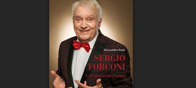 Uno spettacolo d'uomo, la copertina del libro dell'autore pontassievese Alessandro Sarti
