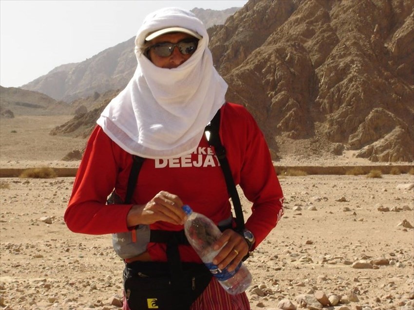 Michele Innocenti titolare di I Run in corsa "estrema" nel deserto del Sinai