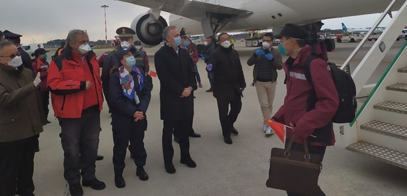Il governatore Rosi accoglie i medici cinesi