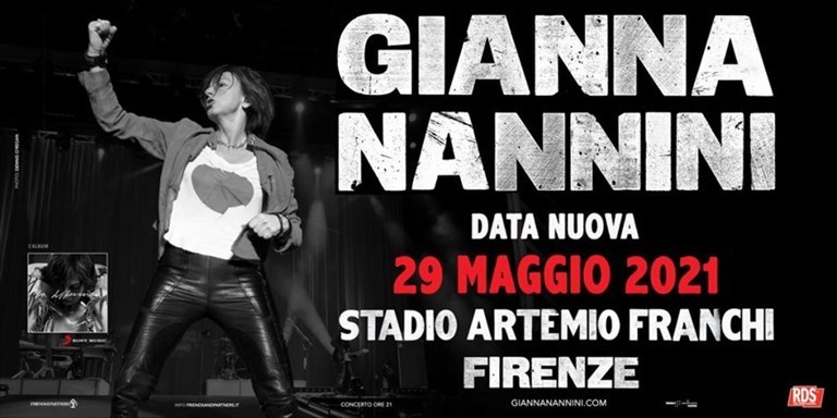 Gianna Nannini rimandata