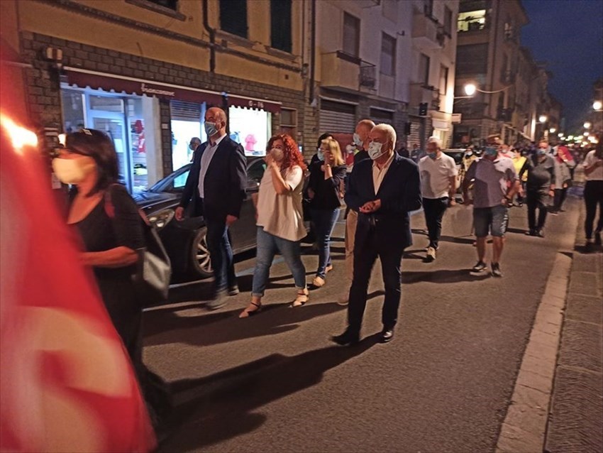 Manifestazione "Giù le mani dal Serristori" - 26 giugno 2020