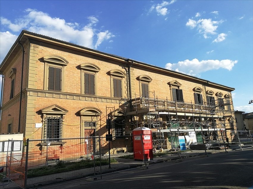 Sono iniziati i lavori del palazzo municipale di Borgo San Lorenzo.