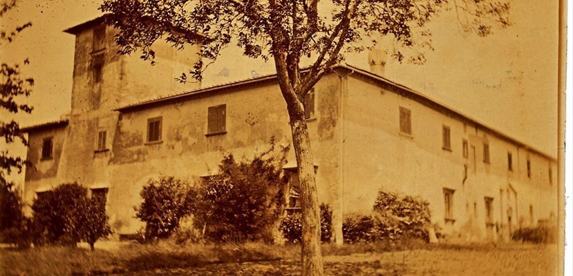 Villa Pecori Giraldi come si presentava nella seconda metà dell’800.
