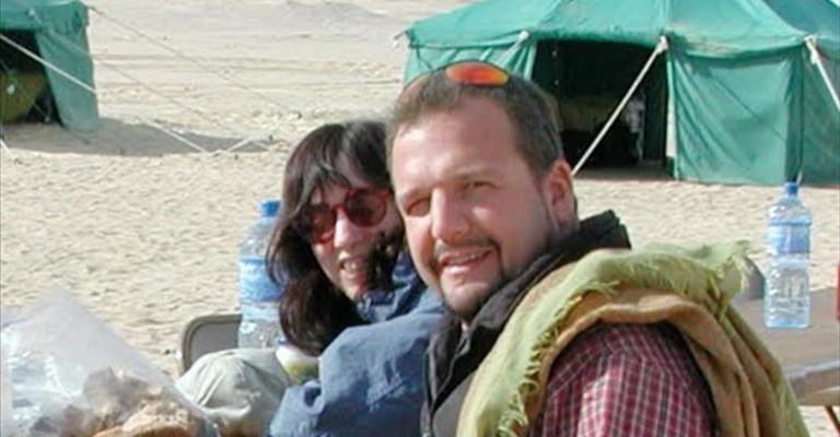 Lorenzo Rock dell'Università di Firenze nel Sahara