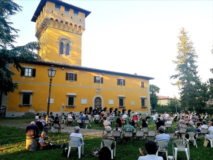 I Fiati dell’Orchestra Regionale della Toscana nell’ultimo  concerto a Villa Pecori Giraldi ​