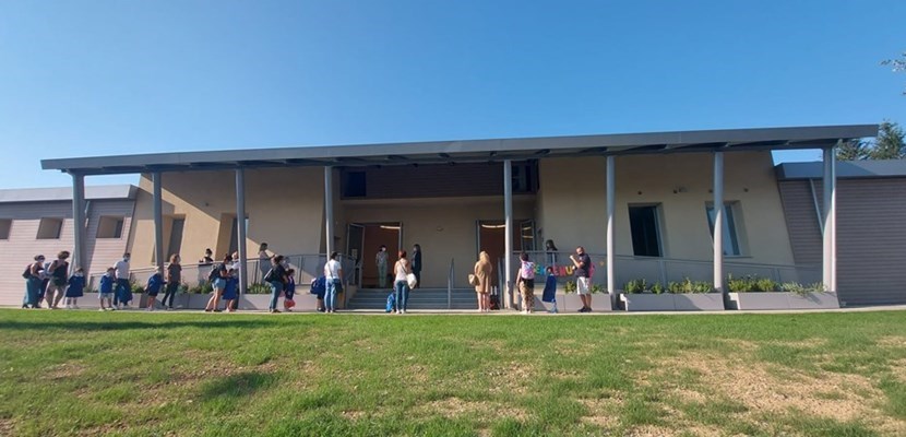 La nuova scuola a Cavallina